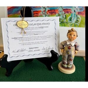 Hummel Candlelight Carnival Figurine 328 Limited Edition w/ COA Goebel Germany